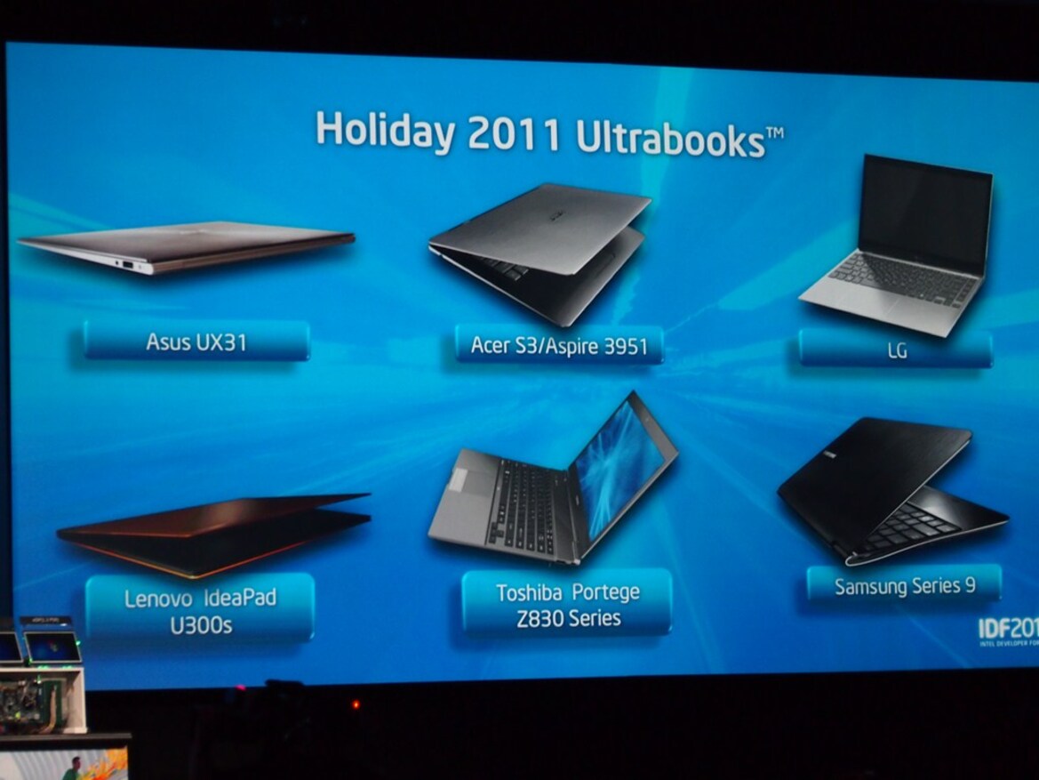 IDF 2011 Eden Keynote: Ultrabooks and Ivy Bridge