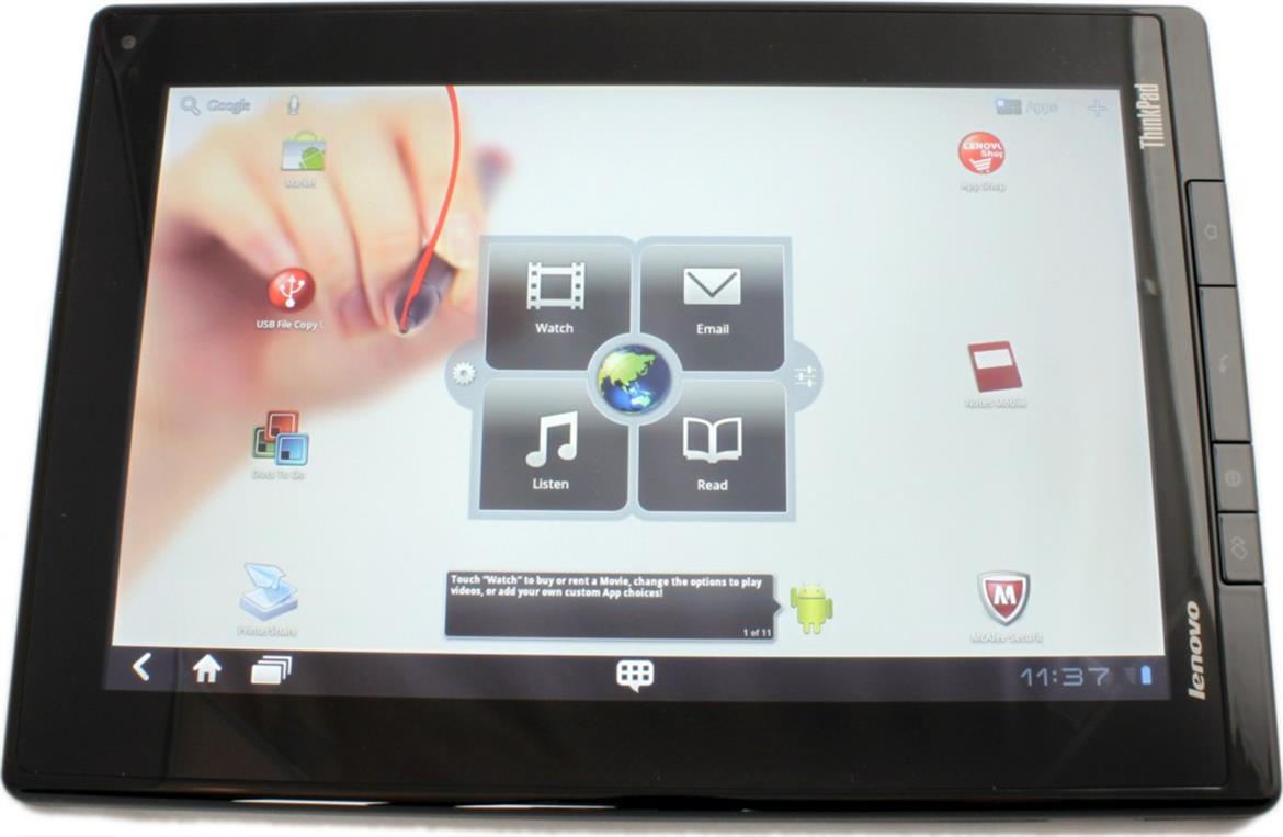 Lenovo ThinkPad Tablet Preview, Hands On Video