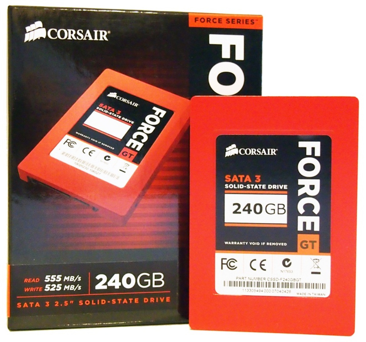 Corsair Force GT 240GB & Crucial M4 SSD Update