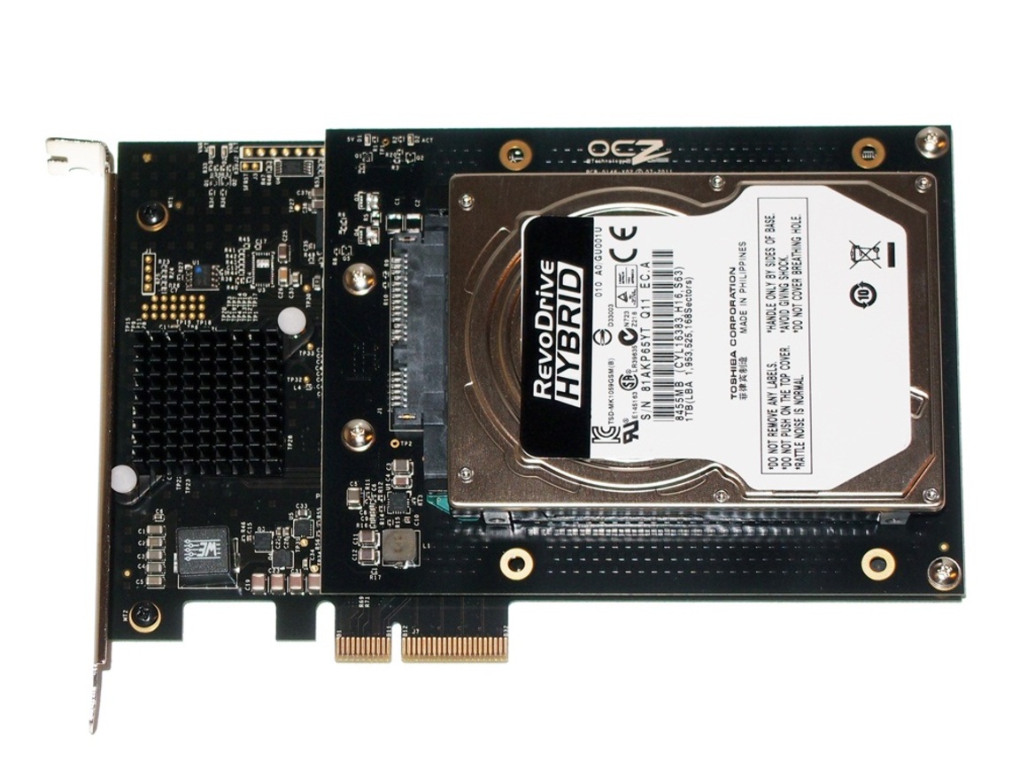 OCZ RevoDrive Hybrid PCI Express SSD Review