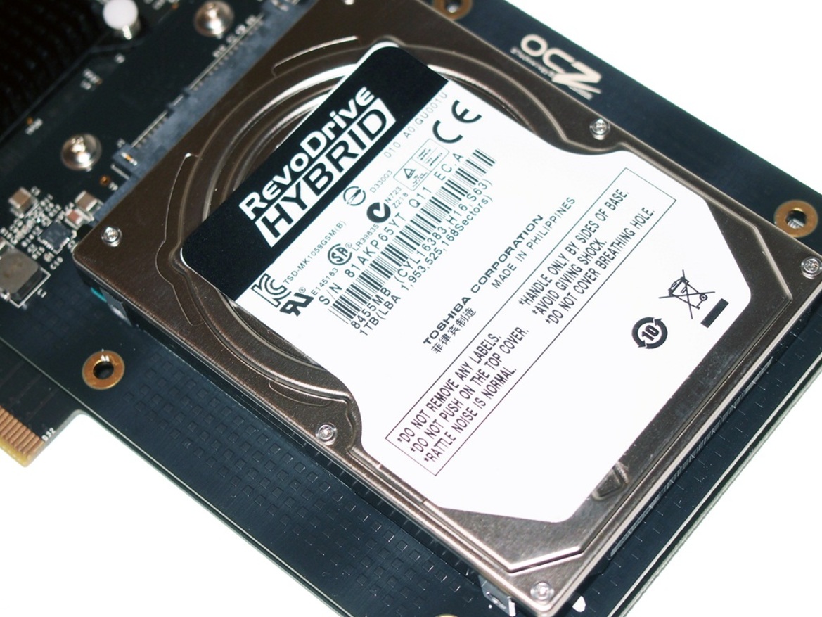 OCZ RevoDrive Hybrid PCI Express SSD Review