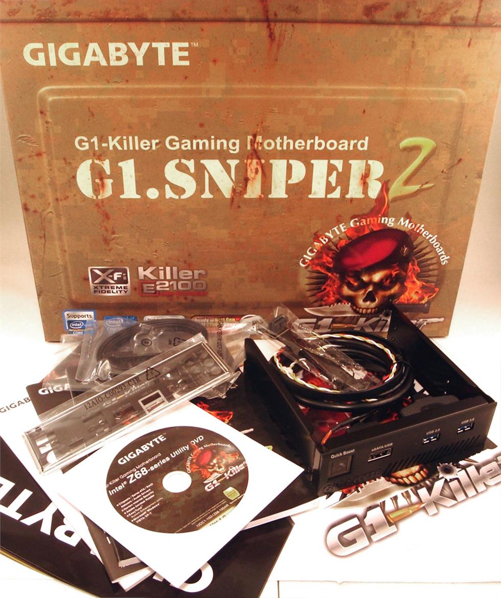 Gigabyte G1.Sniper2 Z68 Motherboard Review