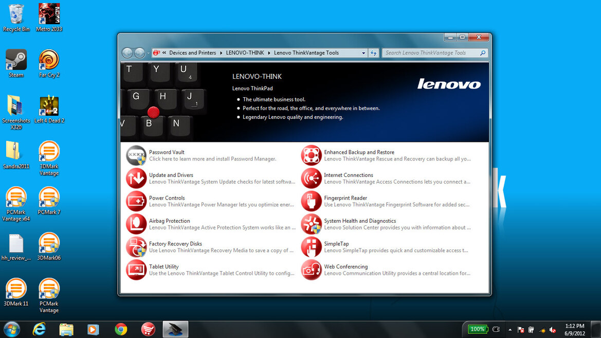 Lenovo ThinkPad X230T Convertible Notebook