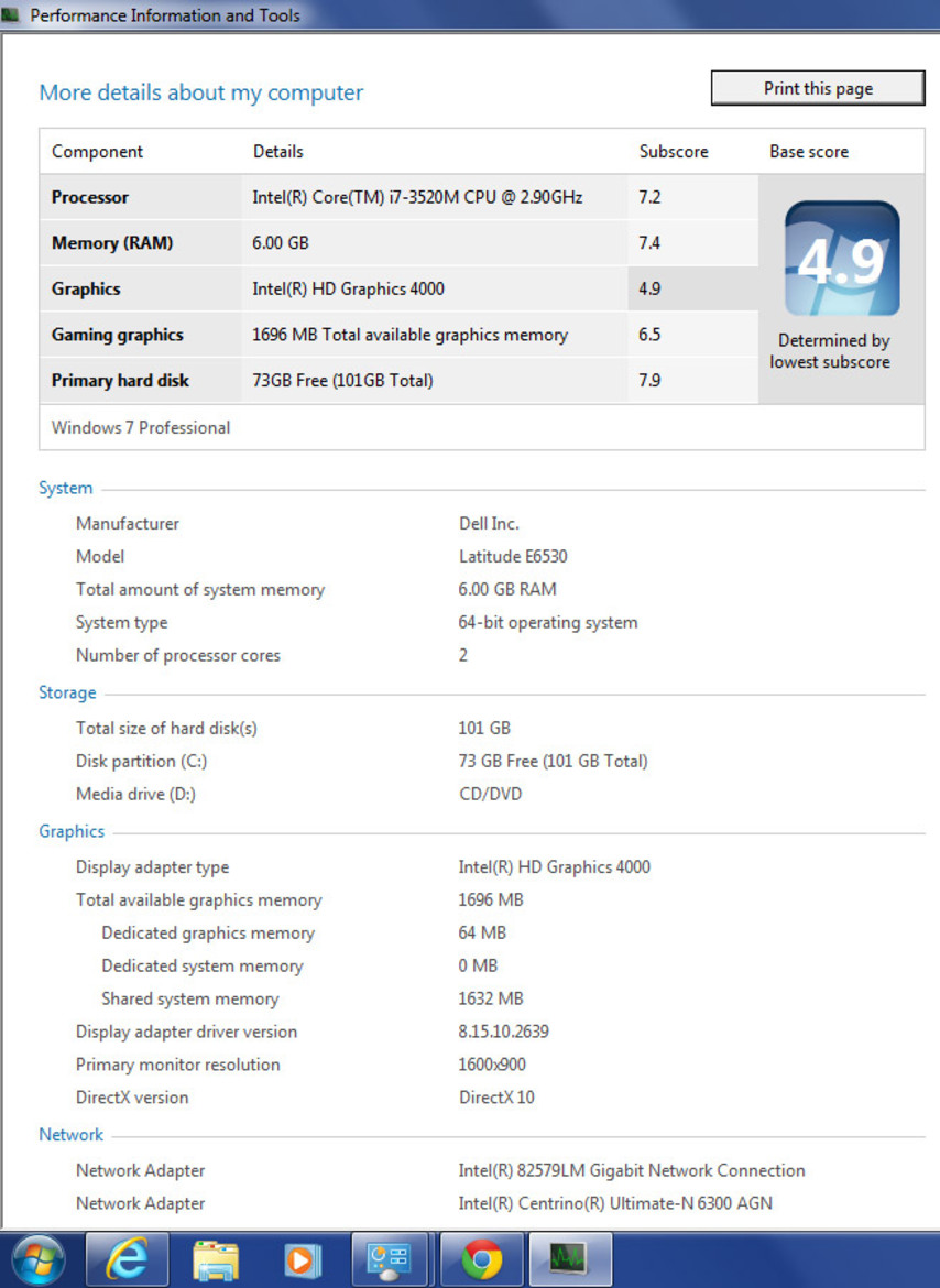 Dell Latitude E6530 Review: Business Class Performance