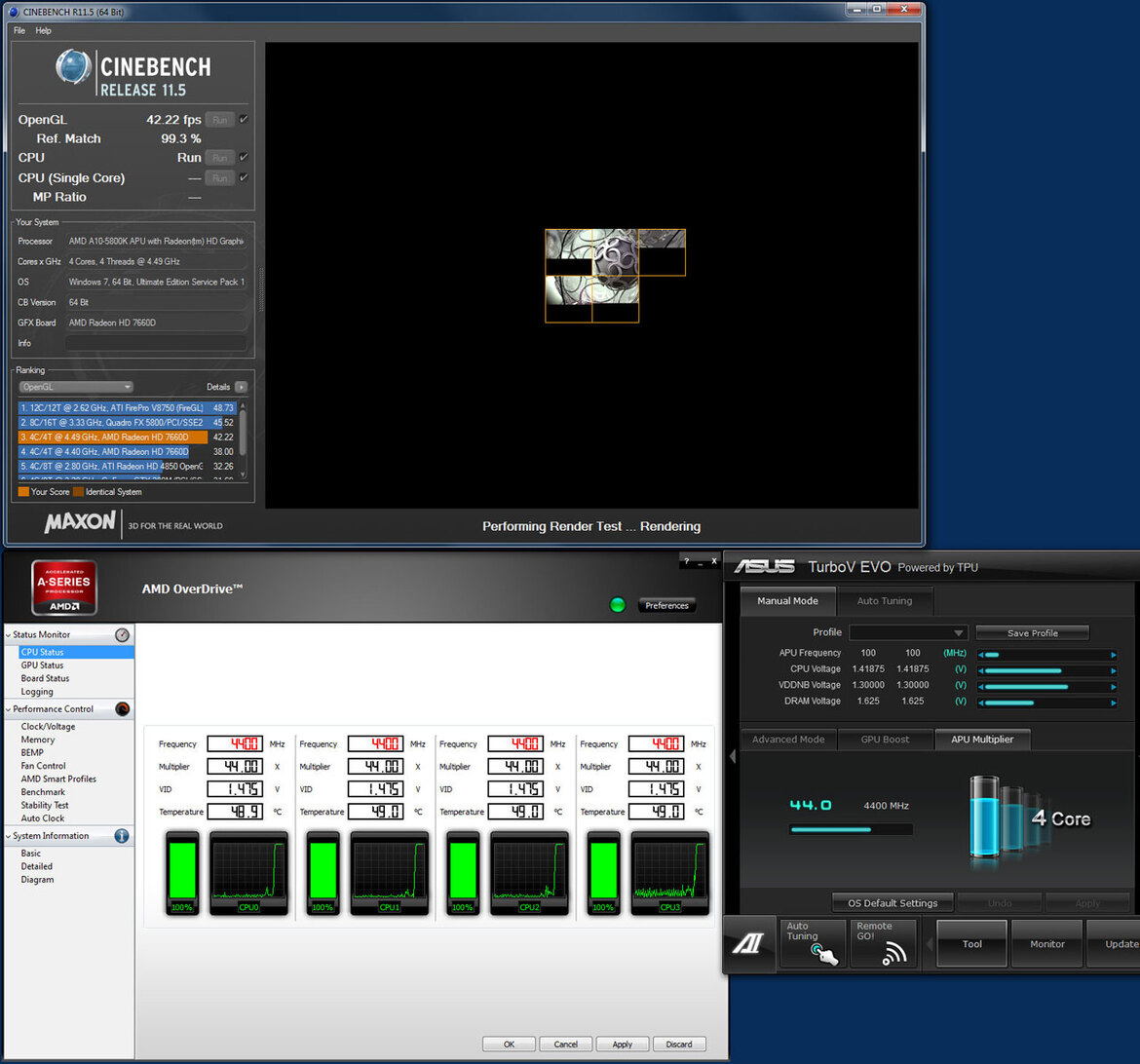AMD A10 and A8 Trinity APU: Virgo CPU Performance