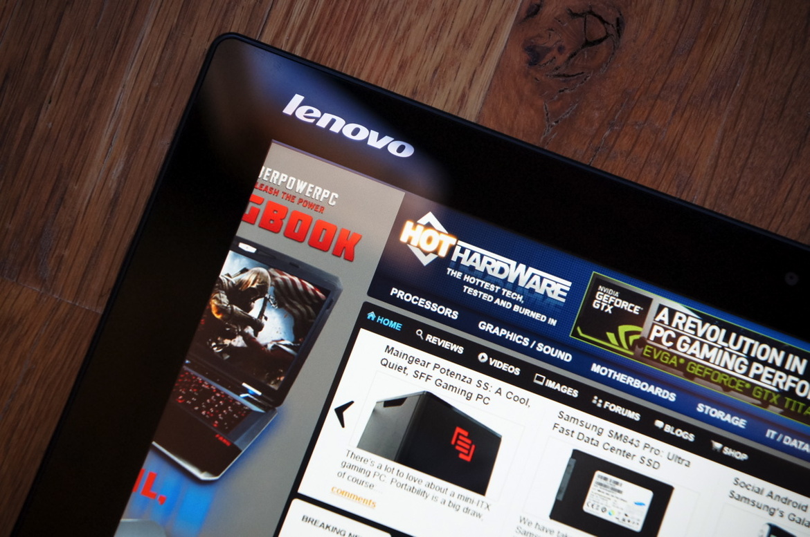 Lenovo IdeaTab Lynx Windows 8 Tablet Review