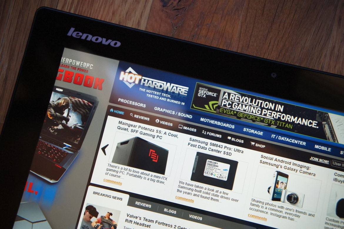 Lenovo IdeaTab Lynx Windows 8 Tablet Review