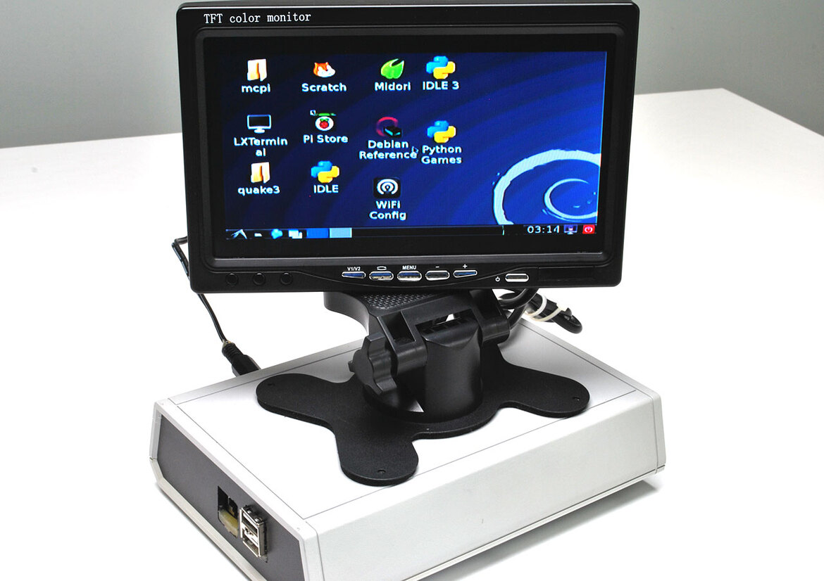 HOT Raspberry Pi DIY Mini Desktop PC Build