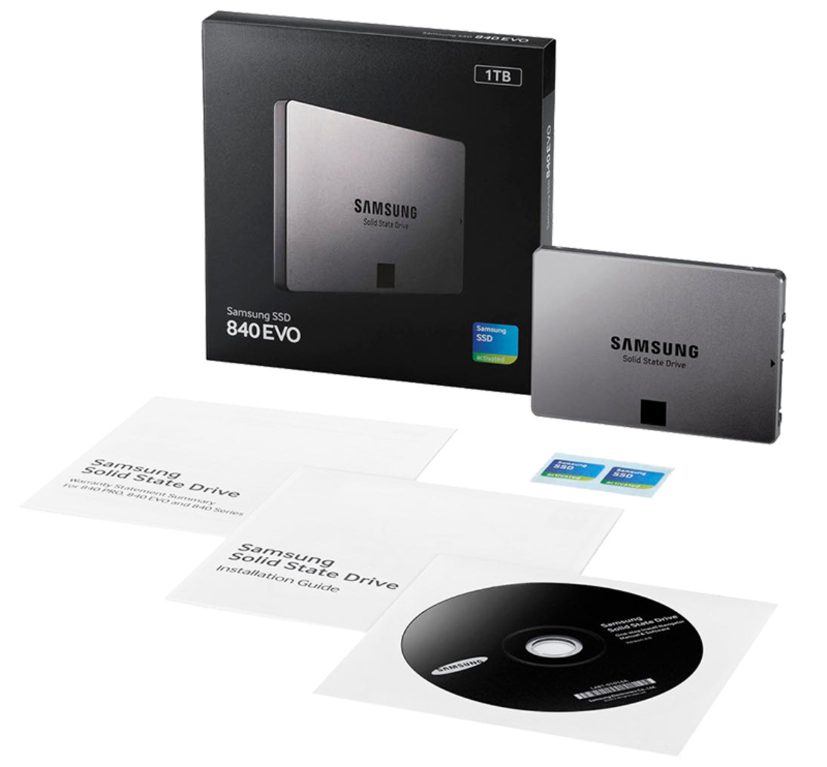 Samsung SSD 840 EVO 250GB & 1TB Drives Tested