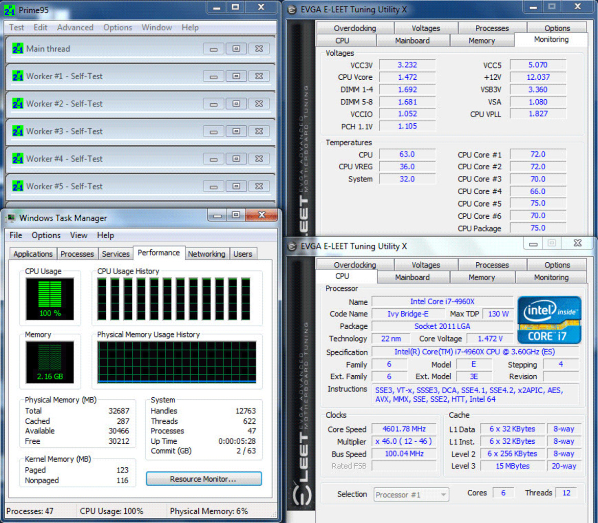 Ivy Bridge-E Overclocking With EVGA And Corsair