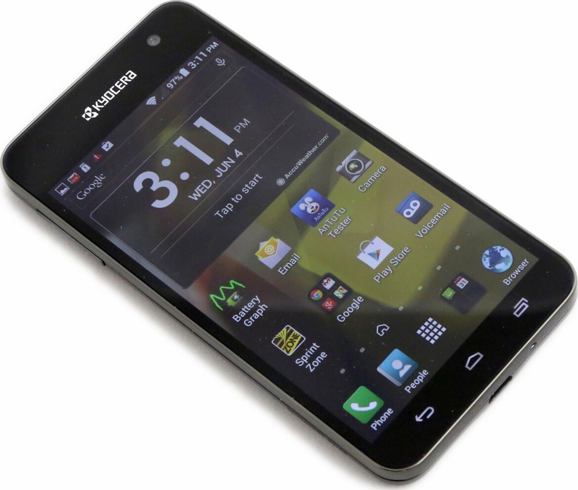 Kyocera Hydro Vibe Waterproof Smartphone Review