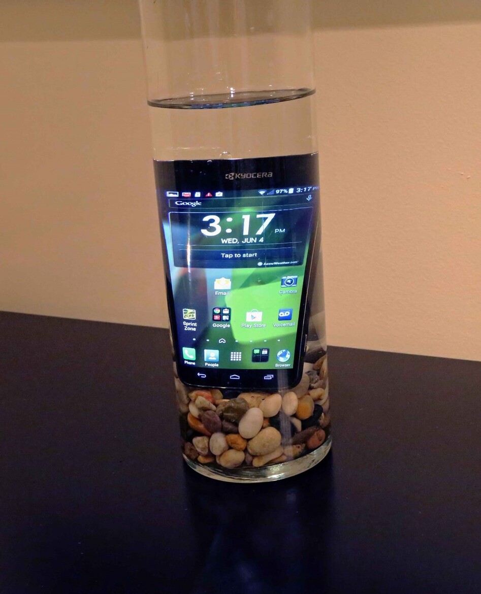 Kyocera Hydro Vibe Waterproof Smartphone Review