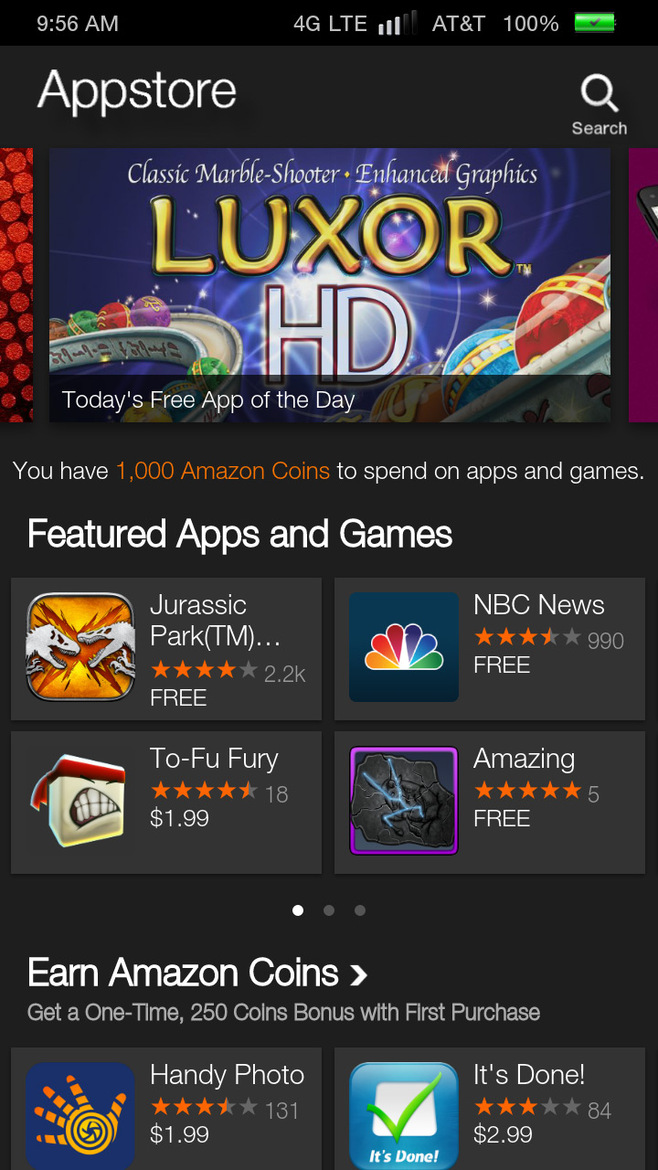 Amazon Fire Phone Review, A Dynamic Perspective