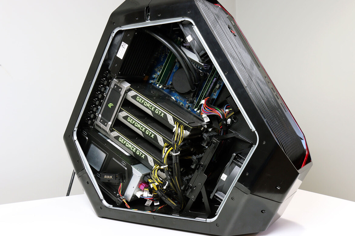 Alienware Area 51: Triad, Tri-SLI GTX 980, Haswell-E