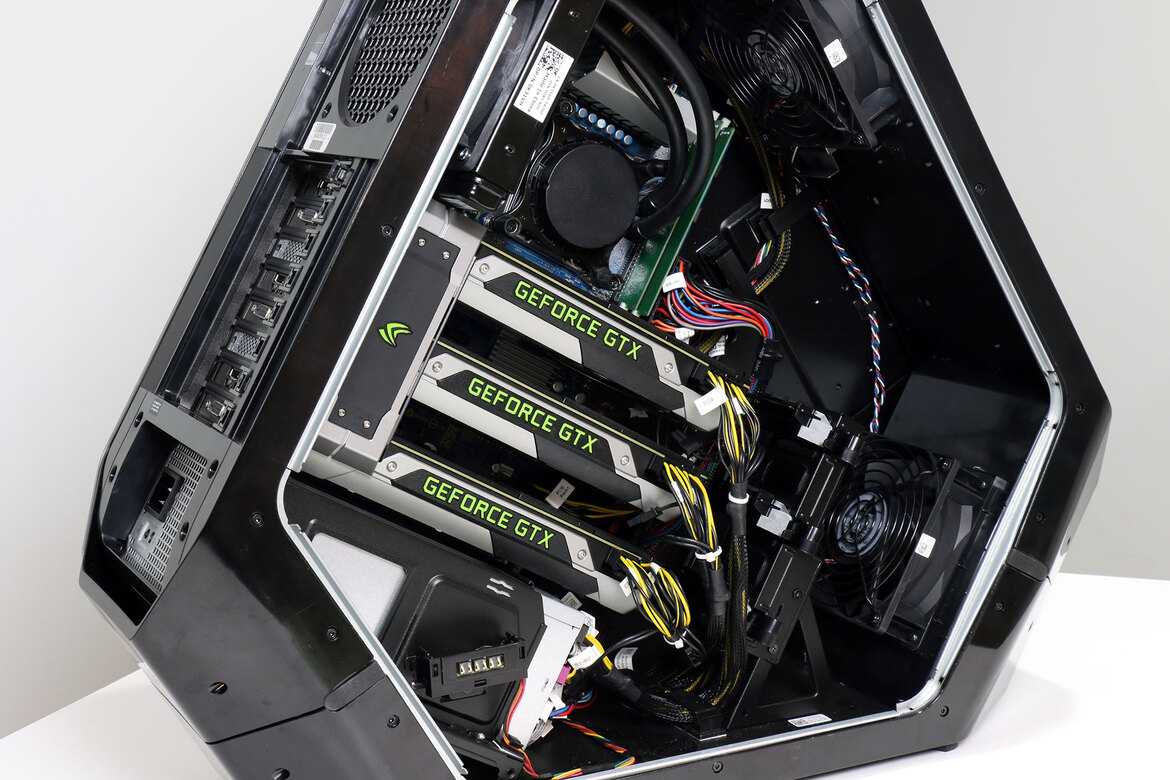 Alienware Area 51: Triad, Tri-SLI GTX 980, Haswell-E