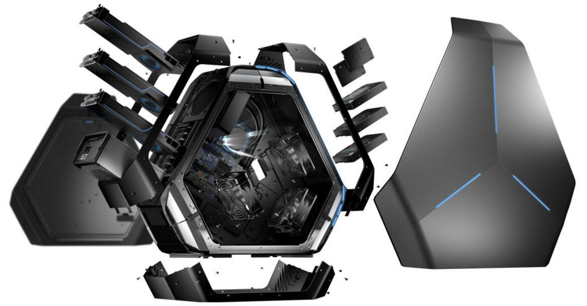 Alienware Area 51: Triad, Tri-SLI GTX 980, Haswell-E