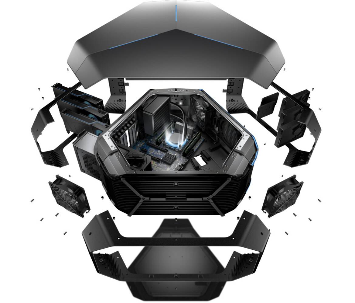 Alienware Area 51: Triad, Tri-SLI GTX 980, Haswell-E