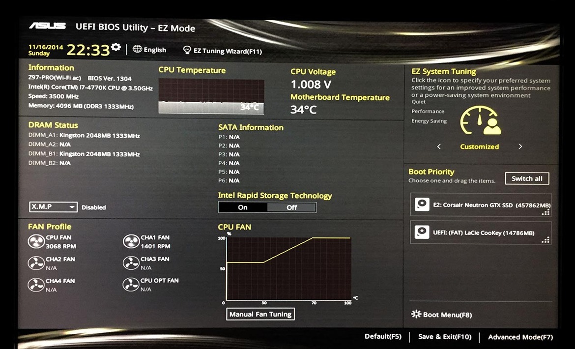 Asus Z97 Pro (Wi-Fi ac) Socket 1150 Motherboard Review