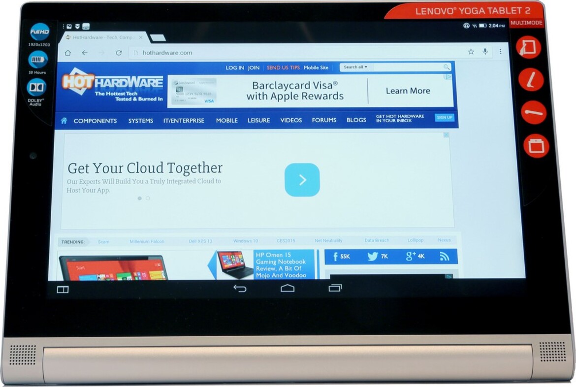 Lenovo YOGA Tablet 2 10-inch Review