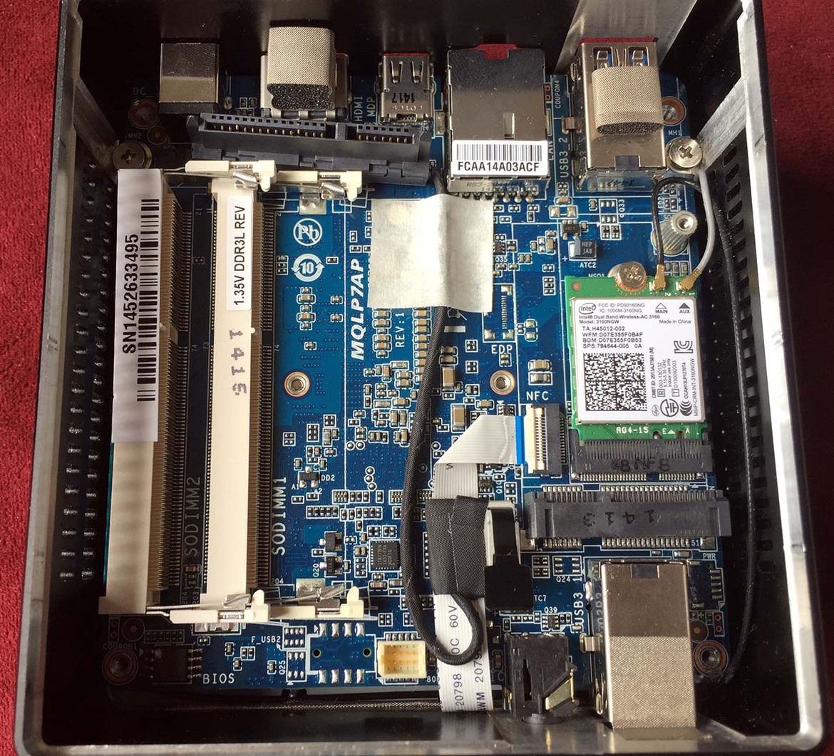  Gigabyte Brix S BXi7H-5500 Broadwell Mini PC Review