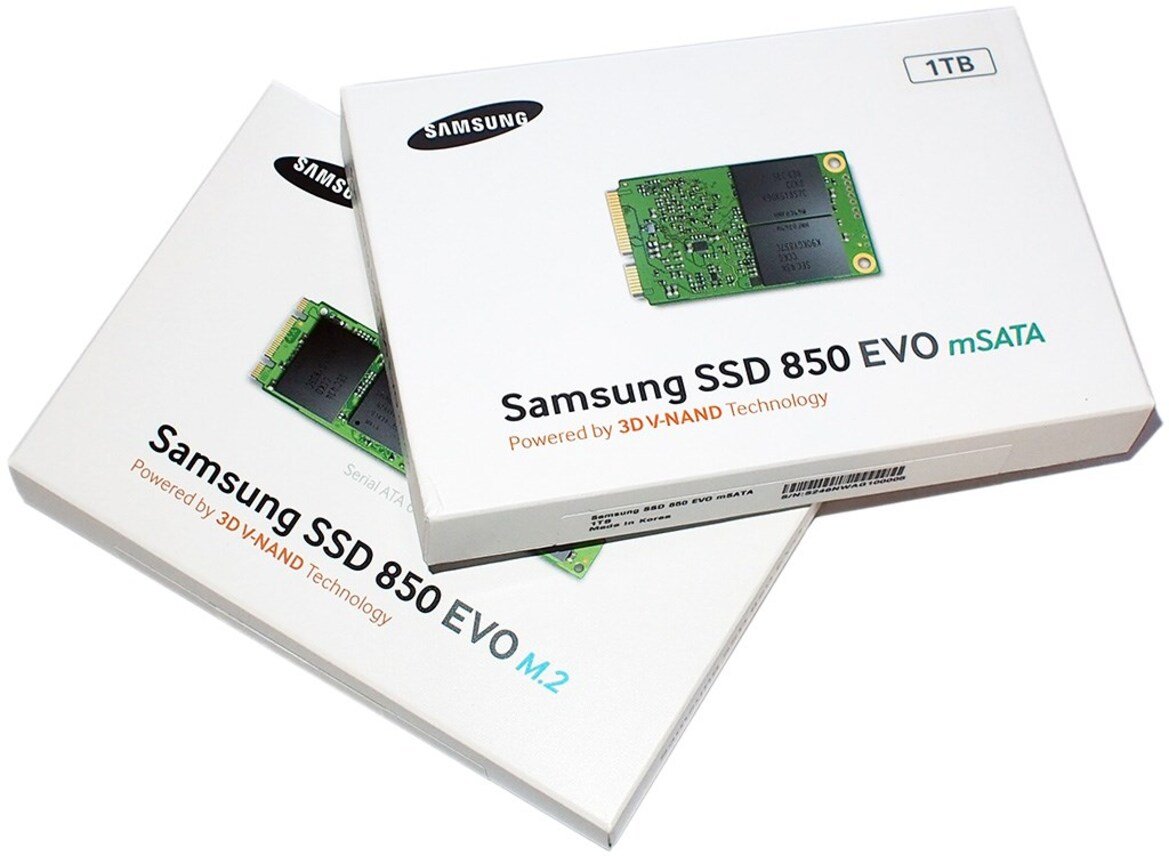 Samsung SSD 850 EVO mSATA and M.2 Drives Reviewed