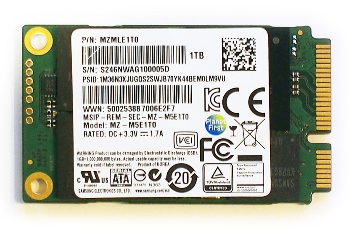 Samsung SSD 850 EVO mSATA and M.2 Drives Reviewed