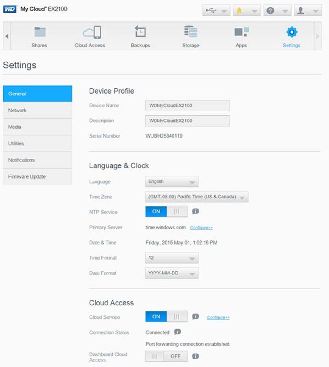 WD My Cloud EX2100 Dual Bay 8TB NAS Review