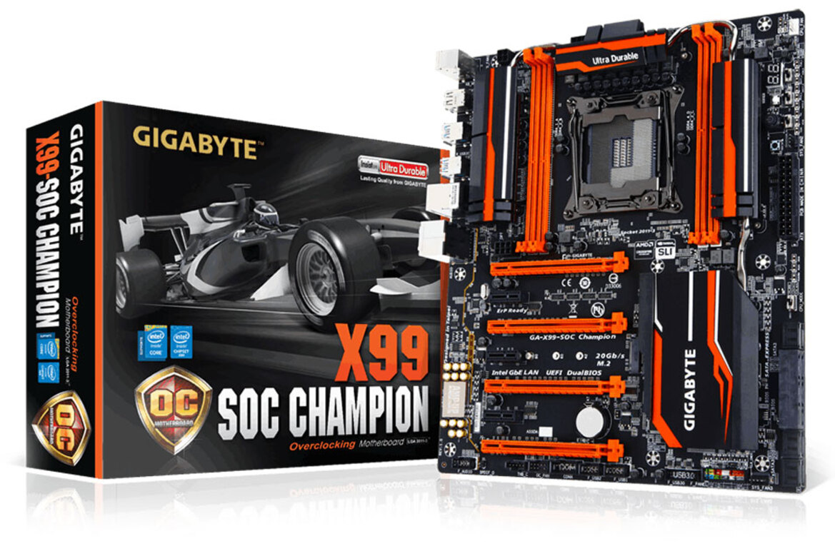 Gigabyte X99-SOC Champion & X99 Gaming 5P Haswell E Motherboards Reviewed