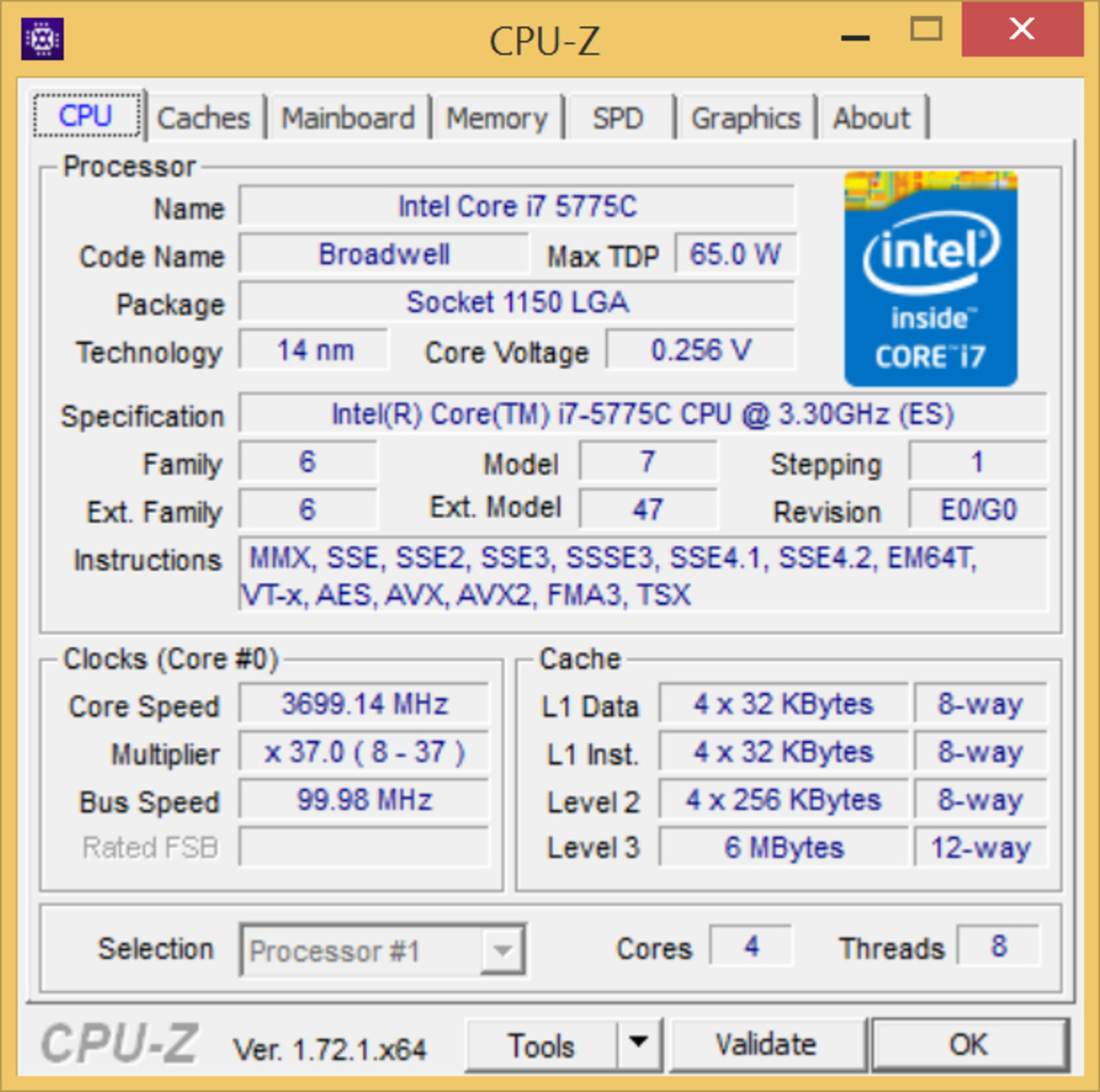 Intel Core i7-5775C With Iris Pro Graphics Review: Broadwell For Desktops