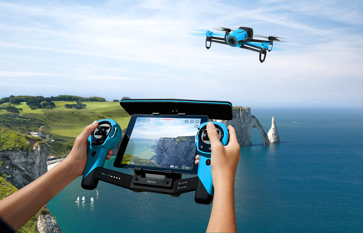 Parrot Bebop Drone And Skycontroller: HD Video Eye In The Sky