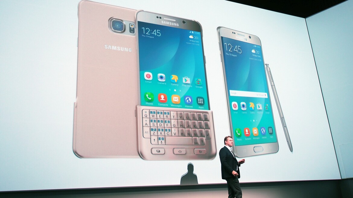 Fondling Samsung's Next Big Thing, Galaxy S6 Edge+ And Note 5 Hands On