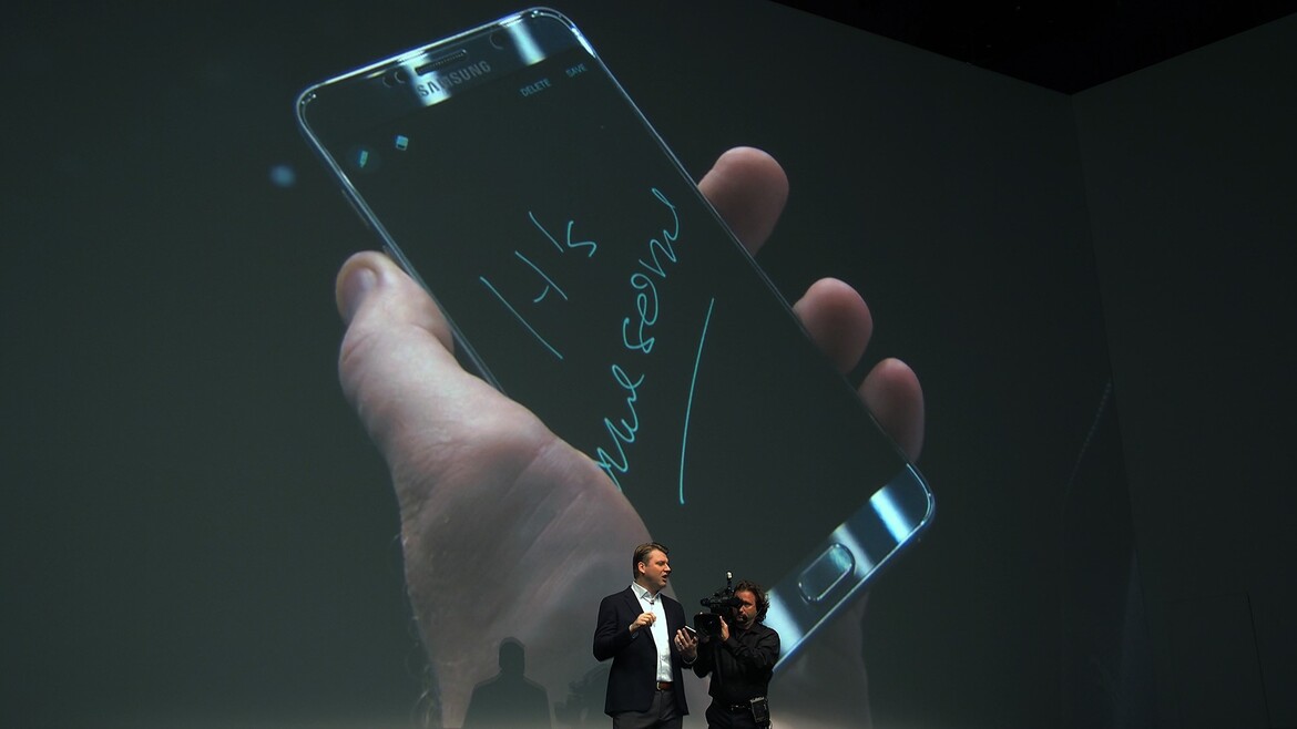 Fondling Samsung's Next Big Thing, Galaxy S6 Edge+ And Note 5 Hands On
