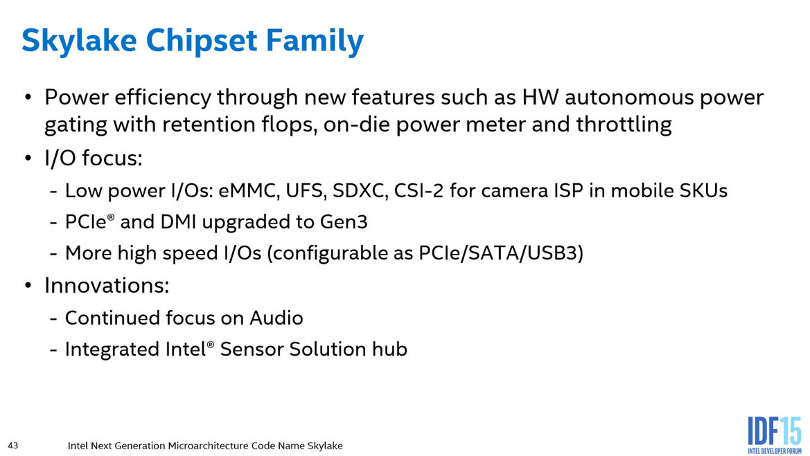 Intel Skylake Architecture Preview Quick Take From IDF 2015