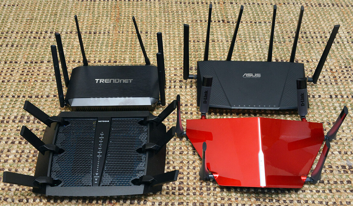 802.11ac Wi-Fi Router Round-Up: ASUS, Netgear, D-Link, and TRENDnet