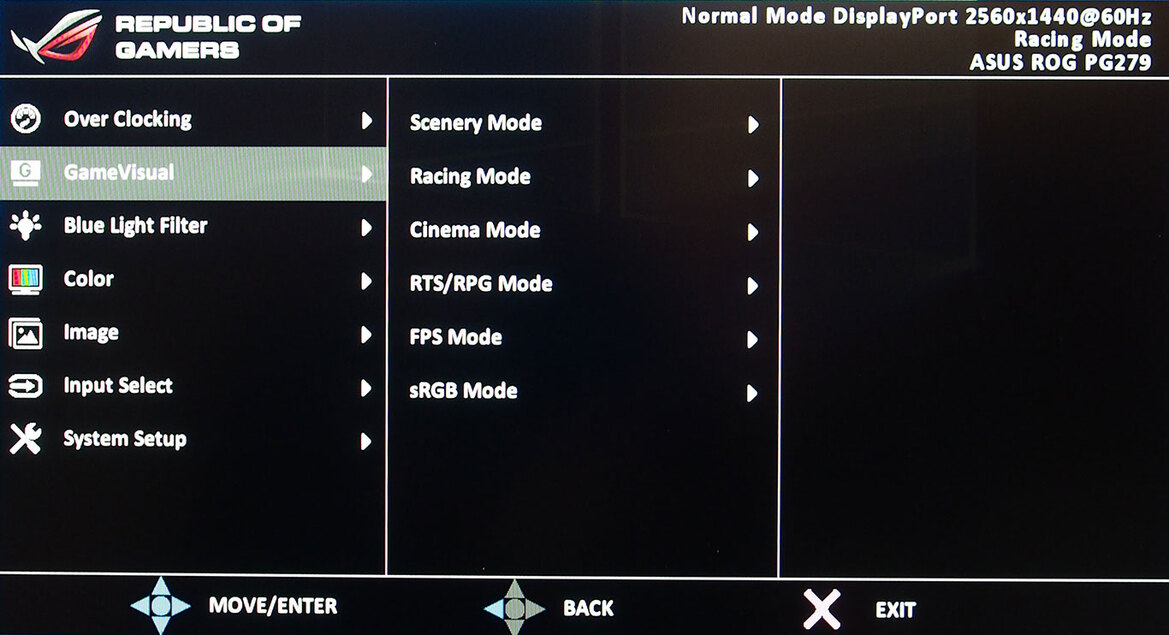 ASUS ROG SWIFT PG279Q G-SYNC Gaming Monitor: IPS At 165Hz