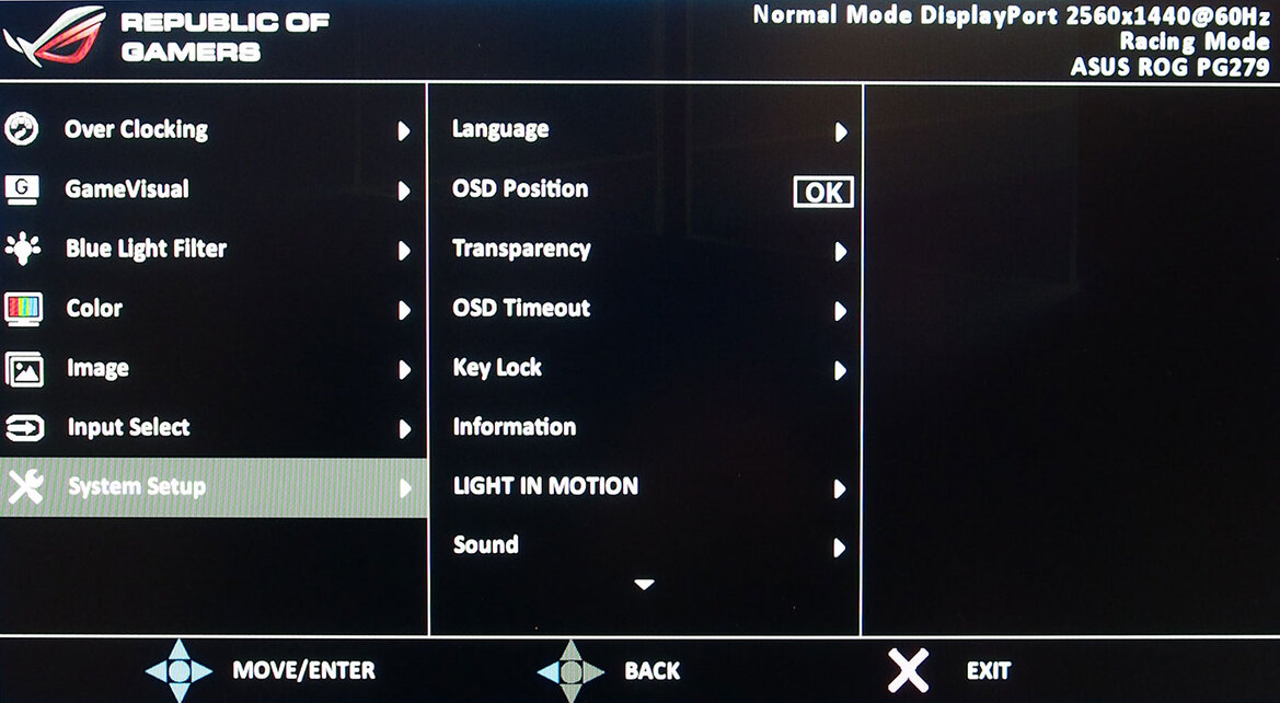 ASUS ROG SWIFT PG279Q G-SYNC Gaming Monitor: IPS At 165Hz
