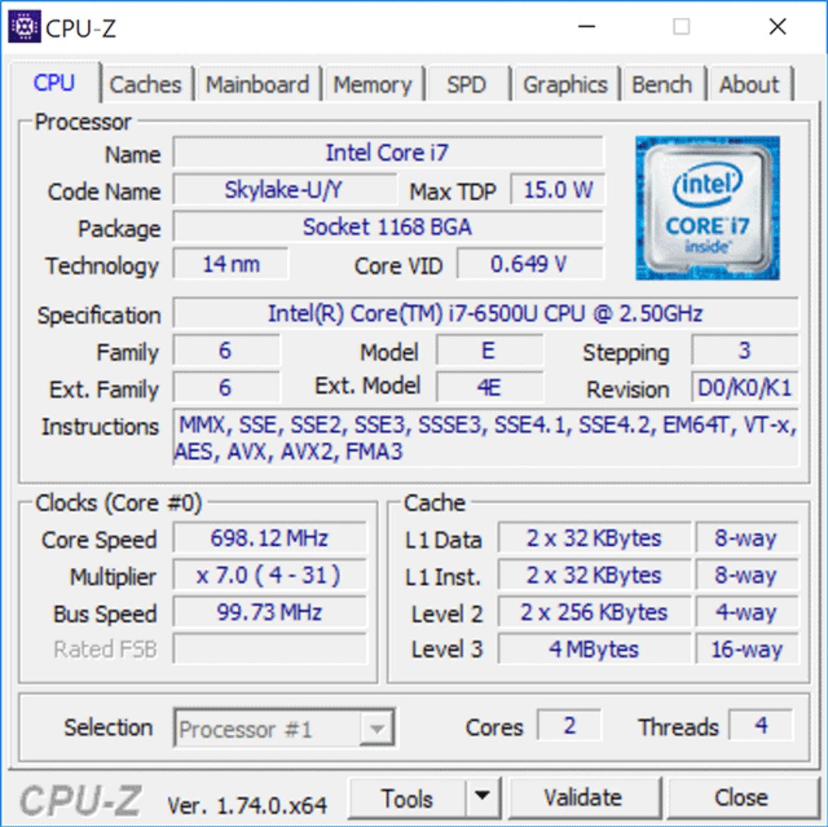 Benchmarking Intel's Skylake-U Series Core i7 Processor For Laptops