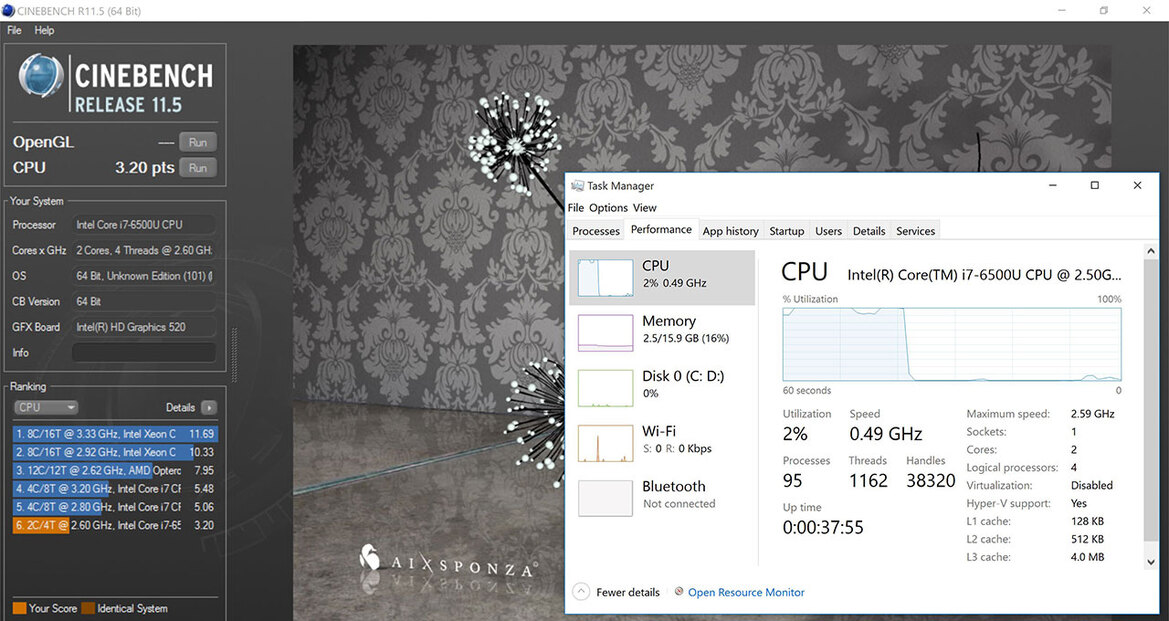 Benchmarking Intel's Skylake-U Series Core i7 Processor For Laptops