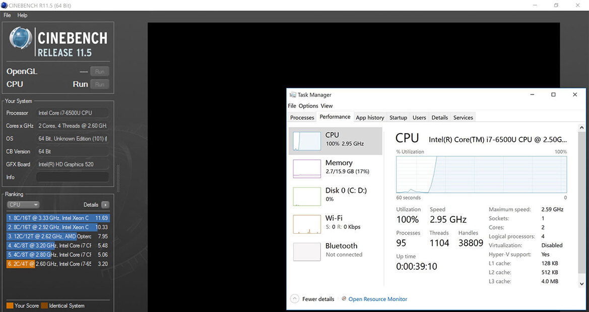 Benchmarking Intel's Skylake-U Series Core i7 Processor For Laptops