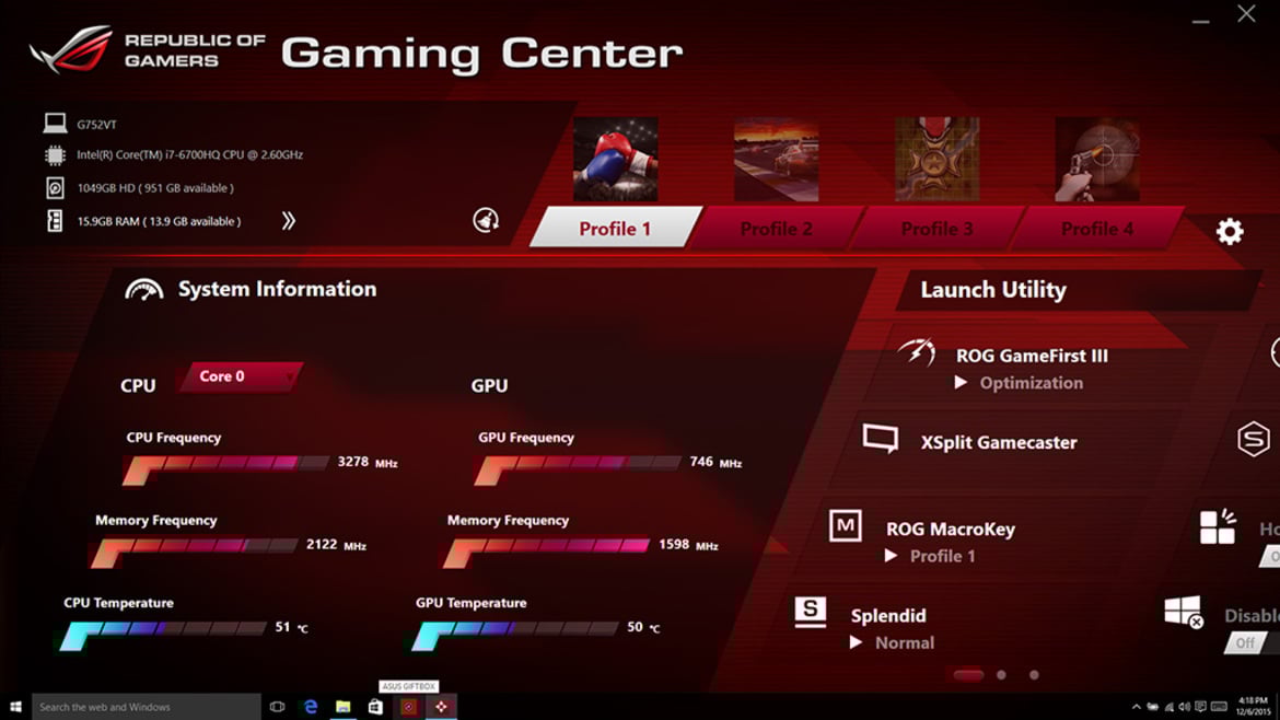 ASUS ROG G752VT Gaming Laptop Review: G-Sync And Skylake United