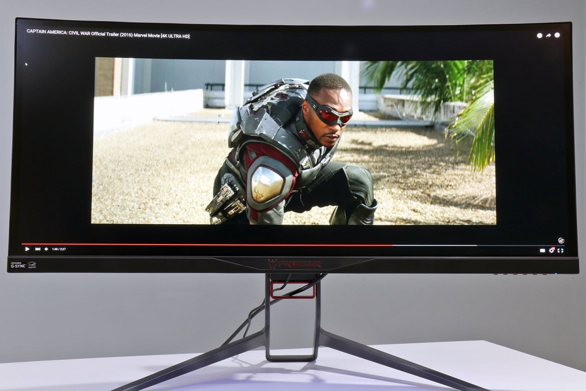 Acer Predator X34 Curved G-SYNC Monitor Review