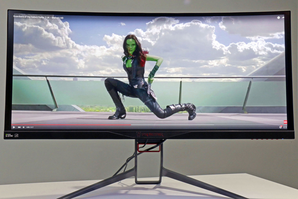 Acer Predator X34 Curved G-SYNC Monitor Review