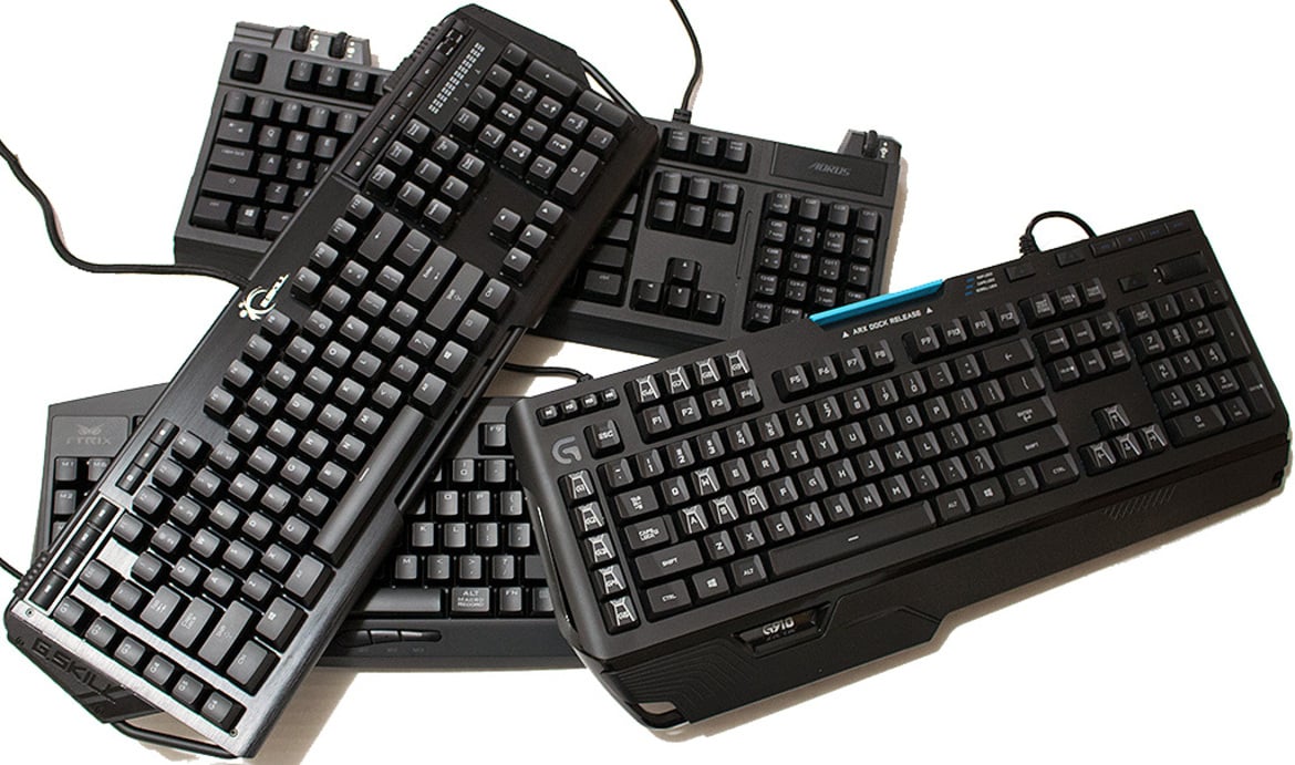 Keys To Success: Mechanical Keyboard Round-Up With ASUS, G.Skill, Aorus, Logitech