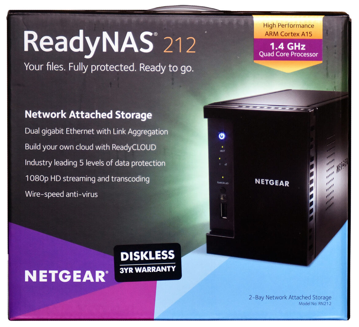 Netgear ReadyNAS RN212 Network Attached Storage Review