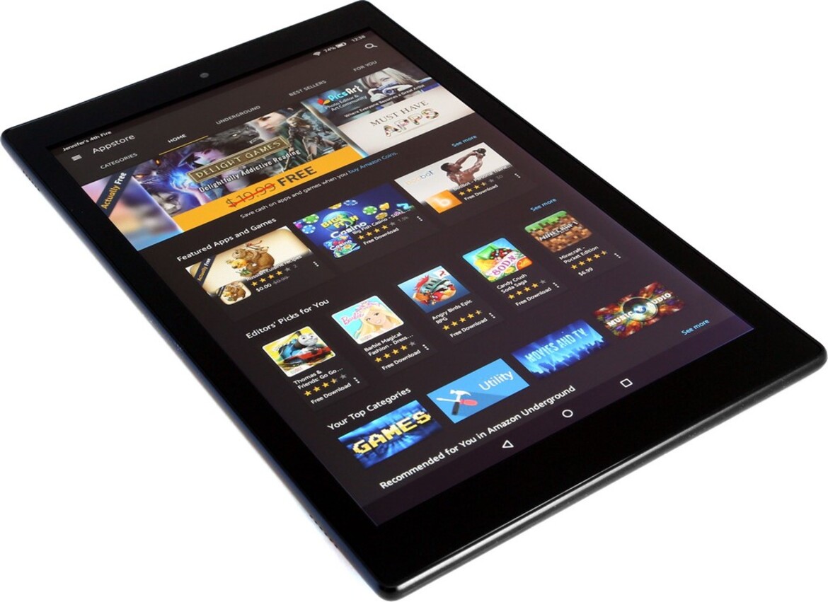 Amazon Fire HD 10 Review: An Inexpensive Large Entertainment Tablet