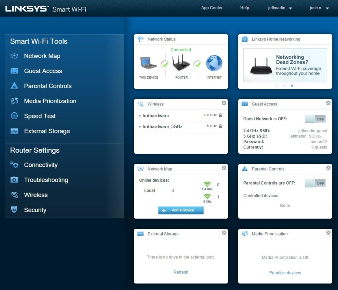 MU-MIMO Router Head-to-Head: Linksys EA7500 vs. Netgear Nighthawk X4S
