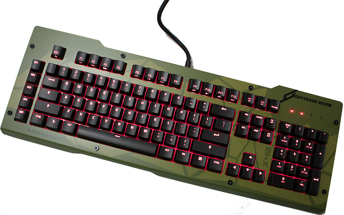Das Division Zero X40 Pro Gaming Mechanical Keyboard Review