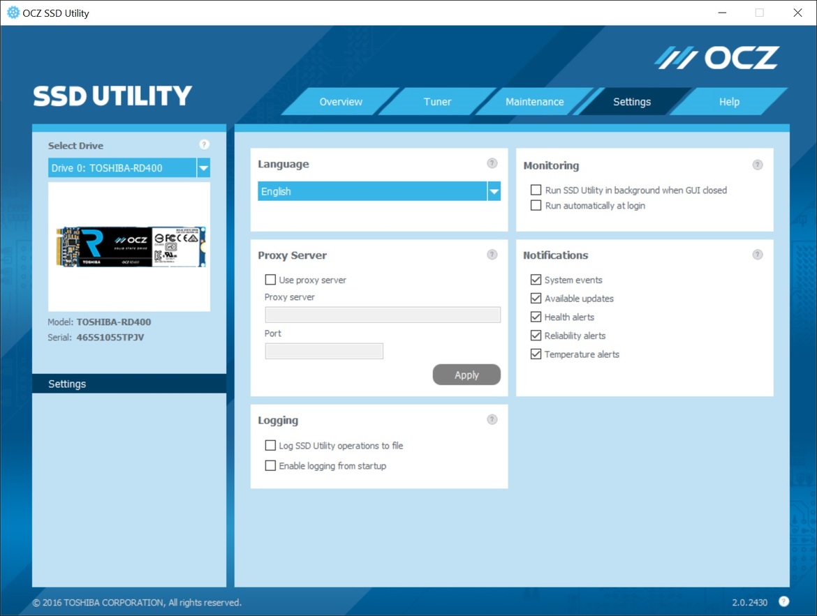 Toshiba OCZ RD400 Series High-Performance NVMe SSD Review