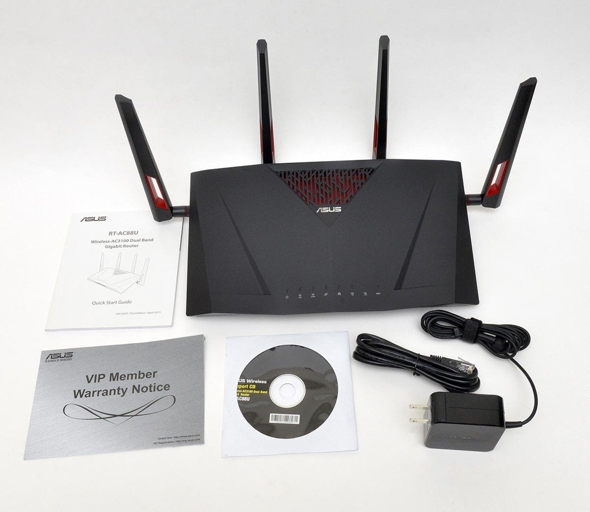 Asus RT-AC88U AC3100 MU-MIMO Router Review