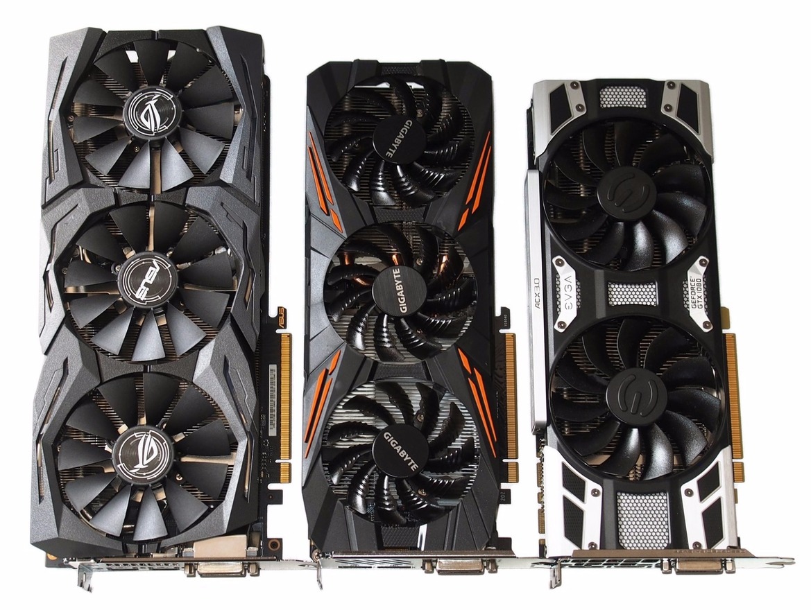 Custom GeForce GTX 1080 Round Up With ASUS, EVGA, And Gigabyte